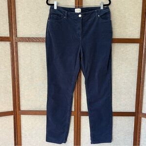 Chico’s Blue Straight Leg Corduroy Pants - 1.5 (32)